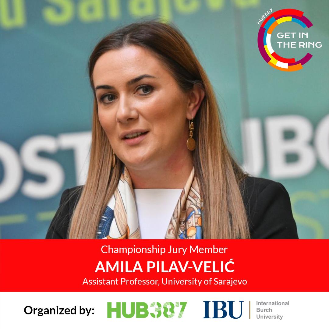 In addition to her work as Assistant Professor at the University of Sarajevo, Amila Pilav-Velić is also the Founder and CEO of the biggest regional innovation conference – Sarajevo Innovation Summit - and she is ready to join the Get in the Ring HUB387 jury!