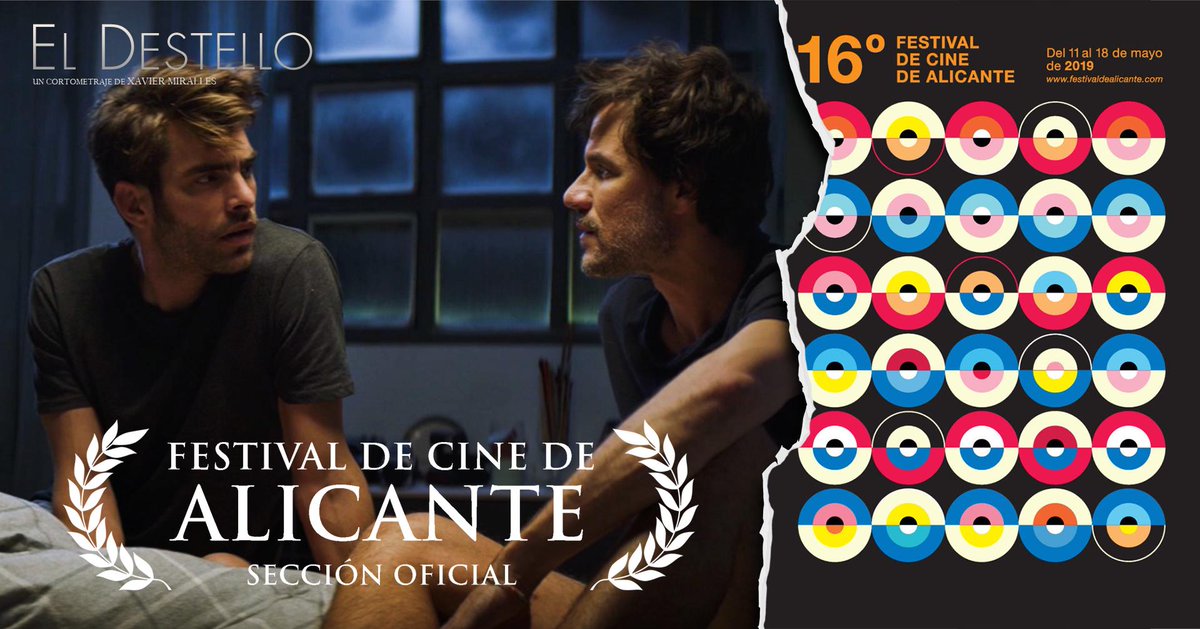 TotemProd's tweet photo. ESTRENAMOS #ElDestello en el @FestivalCineALC, donde competimos en Sección Oficial el próximo 15 de mayo. Muy felices por empezar el recorrido por festivales con este proyecto tan especial que rodamos junto a Daniel Grao y Jon Kortajarena ❤️ https://t.co/cP0rSoq3U1
