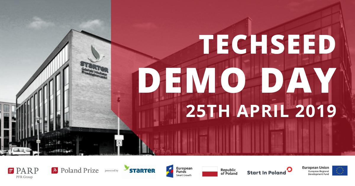 #DemoDay Starter is ahead of us!
Join us on 25th April in #Gdansk and see 12 incredible Techseed #startups.
🚀 Listen to 6 startups that are ending the #acceleration period
🚀 Meet 6 new startups ready to kick off the 2nd batch
🚀 #Network with #VCs, #investors, and partners
