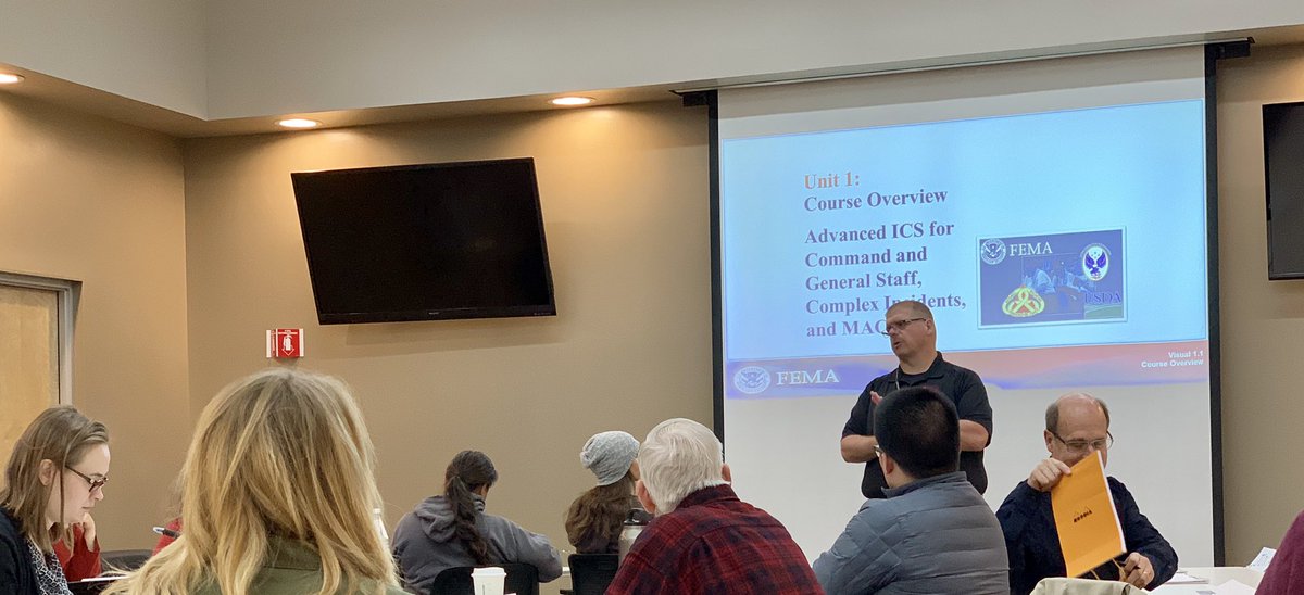 rusnivek's tweet image. Another start to a solid #ICS400 Advanced #ICS w/ our all-hazards public safety peeps. Glad to continue to enhance our partner capabilities. #NIMS