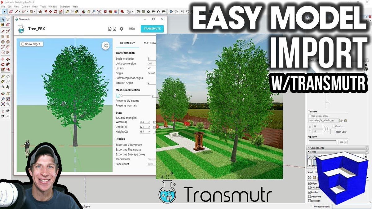 easysketchup's tweet photo. Learn to use #Transmutr from @Skatter4SU to easily import external models into #SketchUp, as well as creating proxy file for Enscape, Vray, and Thea render!
https://t.co/xiukRDUUIU https://t.co/jznGIvqQHh