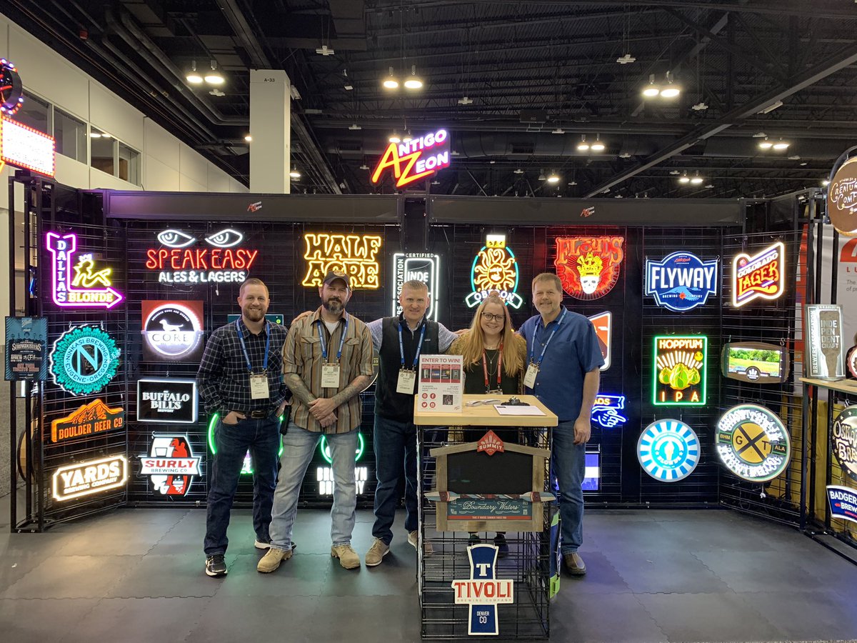 AntigoZeon's tweet photo. Weโre here and ready to meet you! Come visit Antigo Zeon at booth #9002 to learn how your brewery can Stand Out and Sell More! ๐ป
.
#cbc #craftbrewerscon #craftbrewersconference #cbcdenver #cbc19 #brewexpoamerica https://t.co/Oh73t8tvb7