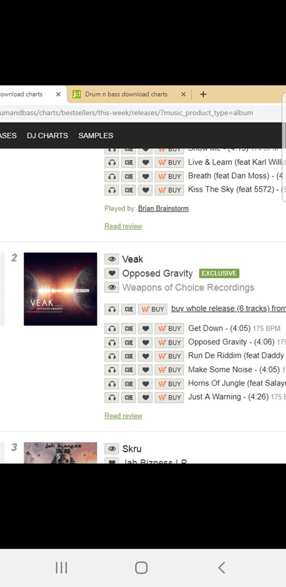 Drum N Bass Album Chart