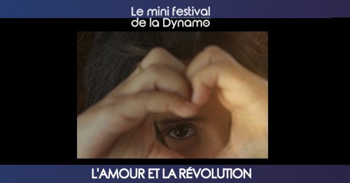Projection dans le cadre du Mini Festival de <a href="/Ladynamo79/">La Dynamo 79</a> (Mais c'est pas la taille qui compte)#3 - Projection L'amour et la Révolution au <a href="/LeMoulinDuRoc/">Le Moulin Du Roc</a> facebook.com/events/6825049…