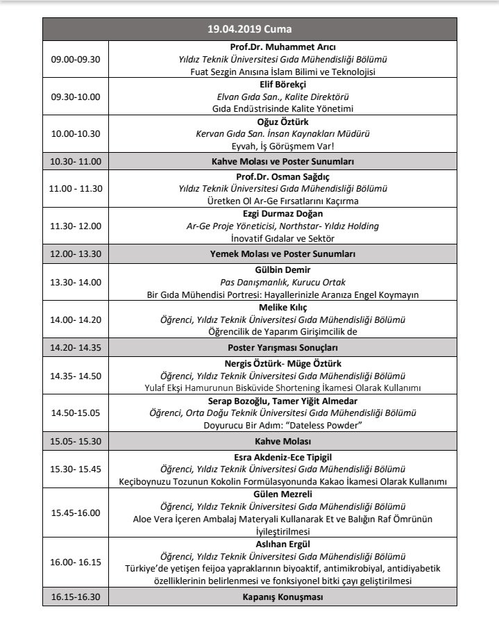 18 ve 19 Nisanda gerçekleştireceğimiz Ytü Kariyer Günleri ve Öğrenci Kongresi program akışı belirlenmiştir. Program Akışı ile ilgili bilgilere ekteki görsellerden ulaşabilirsiniz.
📌 ytugidakariyer.com