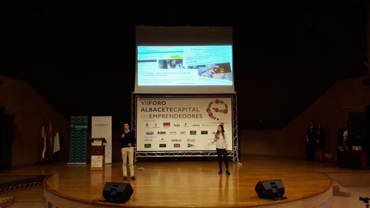 "3,2,1 Go!" es una iniciativa que busca fomentar el emprendimiento entre los estudiantes📚👏
Los 5 finalistas de este año son:

Colegio Escuelas Pías-WALKSTOP
IES Bachiller Sabuco-NUREDU
IES Bachiller Sabuco-RUBLOCK
SES La Paz-FOODTRUCK SALUDABLE
IES Ramón y Cajal-QRF

1/2