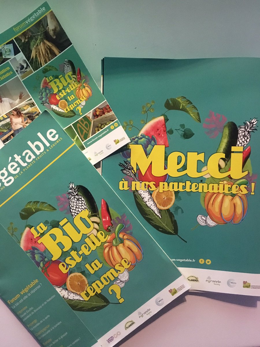 mag_vegetable's tweet photo. Merci à tous et rendez-vous l’année prochaine pour le #forumvegetable 13 ! #vegetable #forum #12 #consommation #filiere #F&amp;L #vegetablien #evenement #Paris #Bio https://t.co/C7mnJ0u6UR