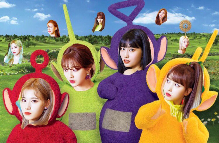 mary⁷⁺⁹ on Twitter: "twice are trapped in the teletubbies world : a thread  🌈… "