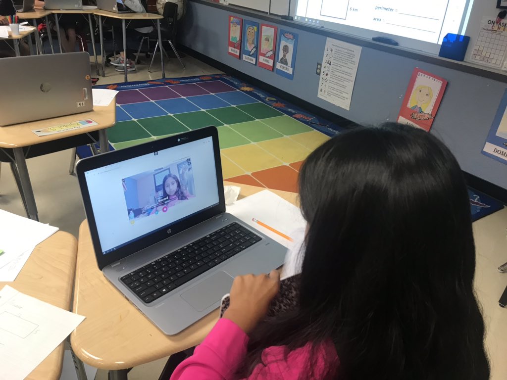 MissBokarCES's tweet photo. Using Flipgrid to show our math thinking 🤔📝 https://t.co/4rAnbIqgUV
