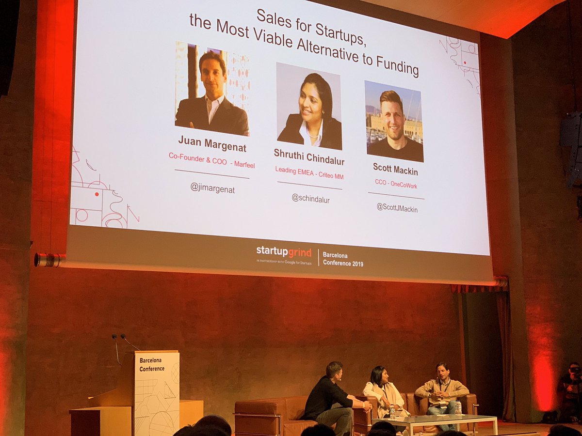 Estamos en @StartupGrindBCN! Felicitaciones y gracias <a href="/lexrodba/">Àlex Rodríguez Bacardit 🚀</a> 🚀🙌