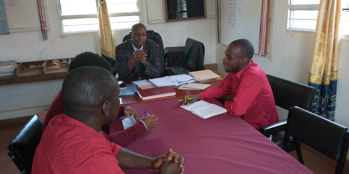 DeclaresKenya's tweet photo. @DeclaresGroupKe staffs in a meeting with the county education officer discussing on how to scale up adolescents access to ASRHR infomation and services which will ensure reduction of the high number of teenage pregnacy in west Pokot county. #SLALEProject #SAHA #youthcanke https://t.co/aYurFvQZZJ