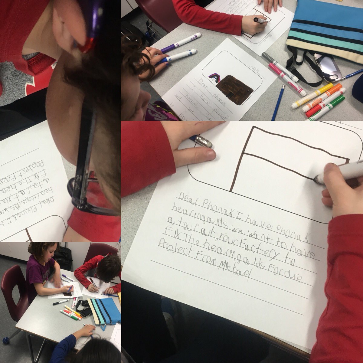 Helping Kids Hear, and There (@helpkidshear) on Twitter photo The team is working hard, writing letters to <a href="/phonak/">Phonak - Life is On</a>, inquiring about hearing aid repairs and having a tour. <a href="/RonFelsen/">Roni Felsen</a> <a href="/TDSBKPeters/">TDSBKPeters</a> <a href="/TDSB_EL/">TDSB_EL</a> <a href="/LambtonKingsway/">Lambton Kingsway JMS</a> The team is working hard, writing letters to <a href="/phonak/">Phonak - Life is On</a>, inquiring about hearing aid repairs and having a tour. <a href="/RonFelsen/">Roni Felsen</a> <a href="/TDSBKPeters/">TDSBKPeters</a> <a href="/TDSB_EL/">TDSB_EL</a> <a href="/LambtonKingsway/">Lambton Kingsway JMS</a>
