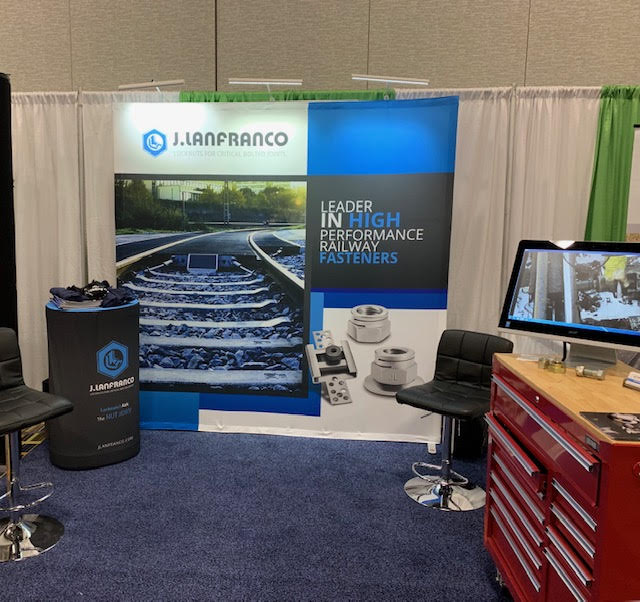 RailCanada's tweet photo. Great to see one of our associate members, J. Lanfranco, today at the #ASLRRA2019! Always a pleasure to connect with our members and #railway peers @ASLRRA https://t.co/5ZsPCIS4Kw