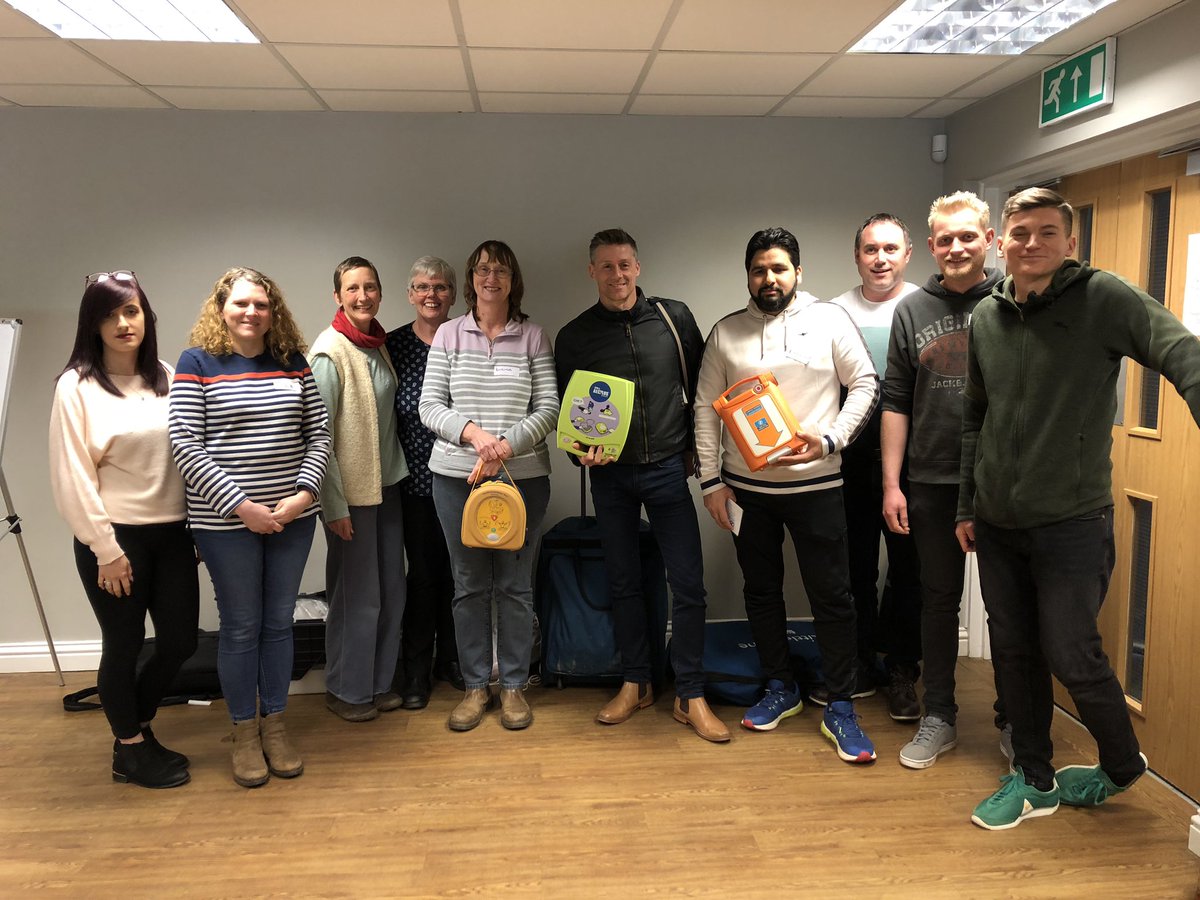 Hereford1stAid's tweet image. 11 more first aiders qualified at @HerefordFC today! Well done everyone! #hereford #firstsid #training