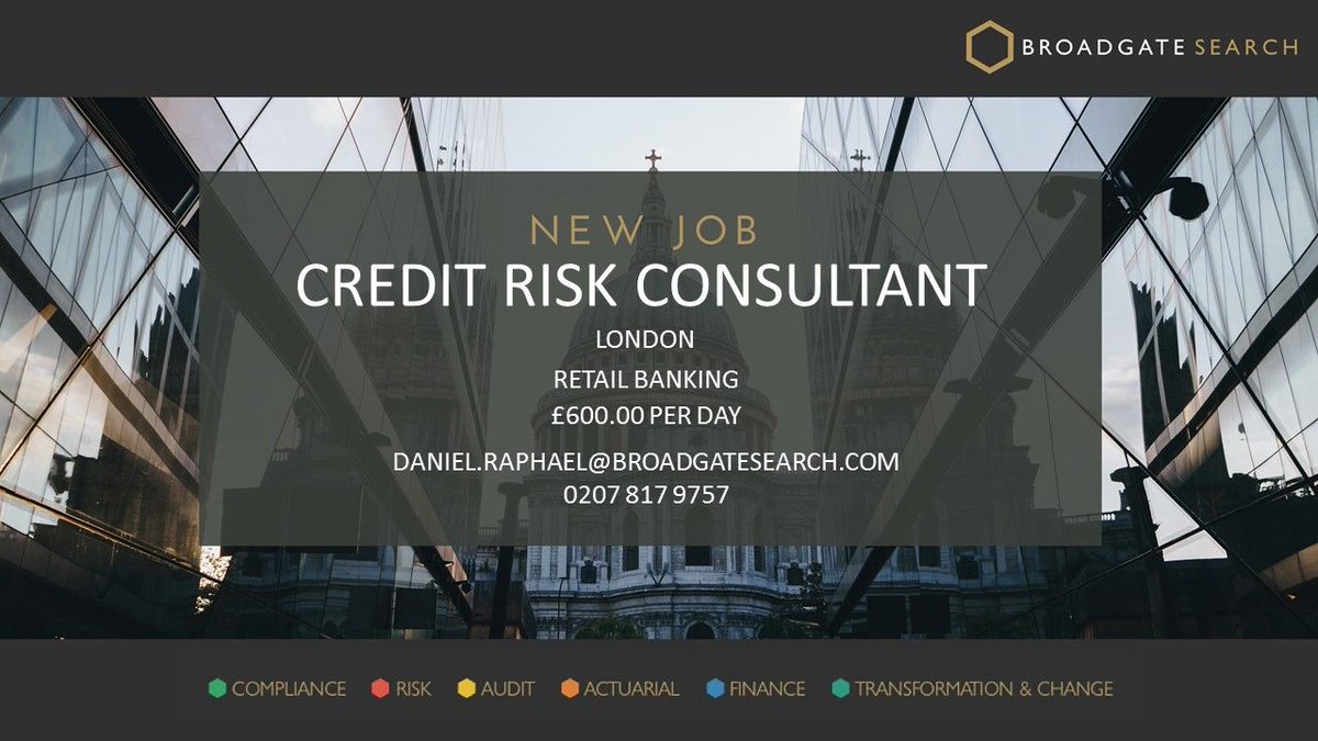 broadgatesearch's tweet photo. Are you in search of a new career?

To discuss the following positions outlined or to have a confidential conversation regarding the market please contact one of our experienced consultants on:

+44 (0) 203 728 9989
daniel.raphael@broadgatesearch.com

#BroadgateSearch https://t.co/EnfTSnoYAt