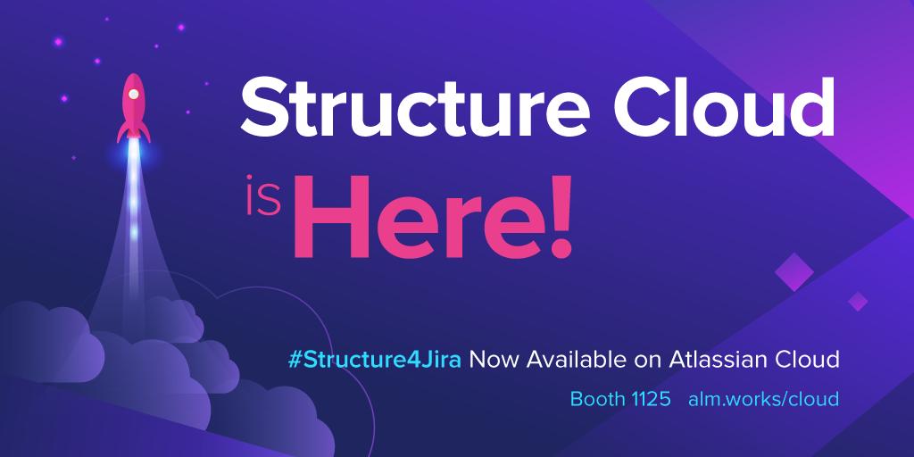 almworks's tweet photo. Introducing #StructureCloud! The highly-anticipated, first-ever cloud release of #Structure4Jira. Check it out on the @AtlassianMarket or learn more in our new blog post. #Jira https://t.co/MVwsqj1tw2 https://t.co/NYMjQMCMHA