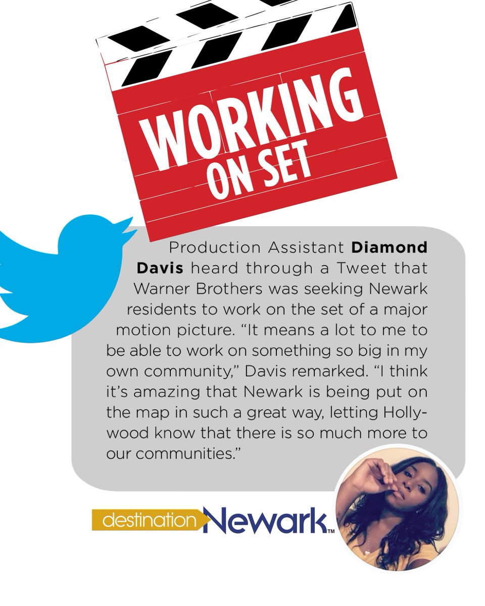 DestinNewark's tweet photo. Shout to @diamond_kisses89 for landing a gig on the set of the Joker movie last fall. Read more about working on set in our Entertainment issue.
https://t.co/AiVZh5foGm
#DestinationNewark #GoingOurWay #Joker #TheJoker #NewJersey #NJ #Newark #NewarkLife https://t.co/m08ABmm77B