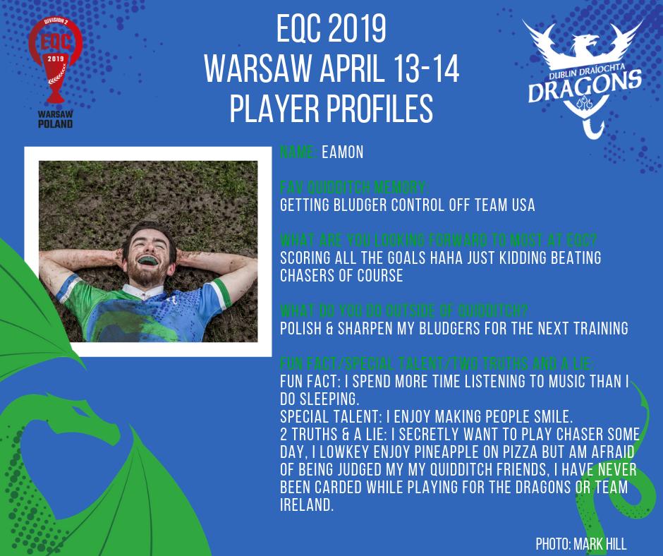 Our next player profile for the European Quidditch Cup is one of fast bois who can dodge bludgers like there is no tomorrow. 
#waltzingtowarsaw #quidditch #dublin #ireland #poland #harrypotter
