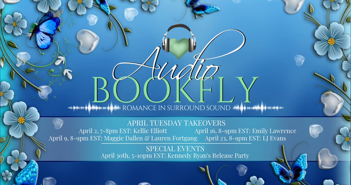 Join <a href="/Mag_Dallen/">Maggie Dallen</a> and me LIVE at 8p EST *tonight* for Audio Bookfly's Tuesday Takeover! We have giveaways!

Join Audio Bookfly here: facebook.com/groups/AudioBo…
