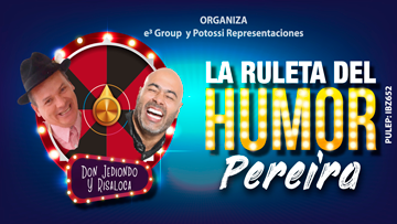 TicketexpressCO's tweet photo. La Ruleta Del Humor llegara a Pereira este 3 de mayo Lugar Centro de eventos Prestige Con @donjediondo @risalocahumor en un show sin precedentes. Compra tu boleta en https://t.co/Duj7pNBhQw
#risaloca #donjediondo #ticketexpress #Pereira https://t.co/h5Vv0TORmD