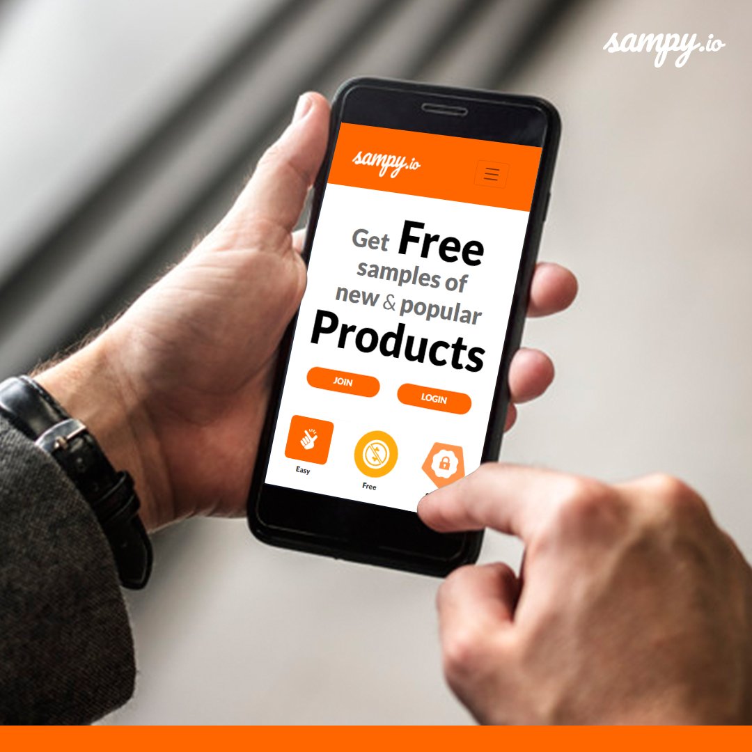 With so much hustle around, making shopping decisions can be difficult. 
But not anymore, with Sampy you can try the products you want, at the click of a button #Free #Samples #Sampling