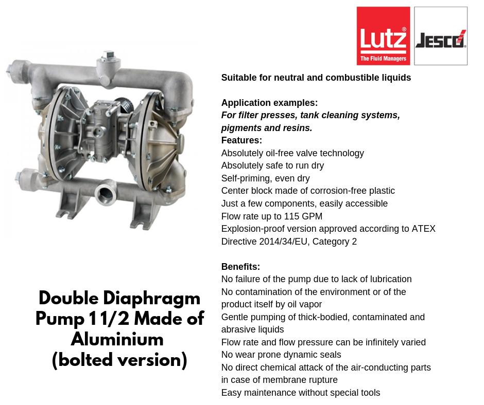 Are you using your #Lutz Double Diaphragm Pump to its full potential? Check out its features and benefits below:

lutzpumps.com