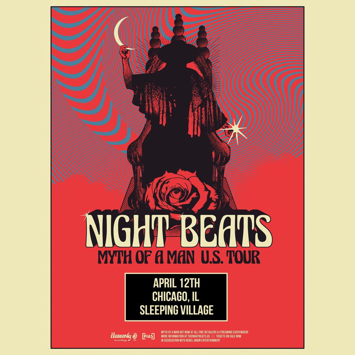 2 MORE DAYS!
<a href="/thenightbeats/">Night Beats</a>, <a href="/heatersband/">Heaters</a> and <a href="/fleshpanthers/">flesh panthers</a> will be rockin' our stage this Friday night.

Listen to some tunes and grab your tickets here: bit.ly/2X7zR56