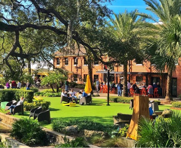 Uleletampa's tweet photo. Once this building was the city of Tampa's first Water Works pumping stations, with natural springs flowing underground. Today, it's home to Ulele, a fourth-and-fifth-generation, family-owned waterfront restaurant and craft brewery. @TampaGPO   @VisitTampaBay @UrbanLivingTB https://t.co/RgQnOYT8Ow