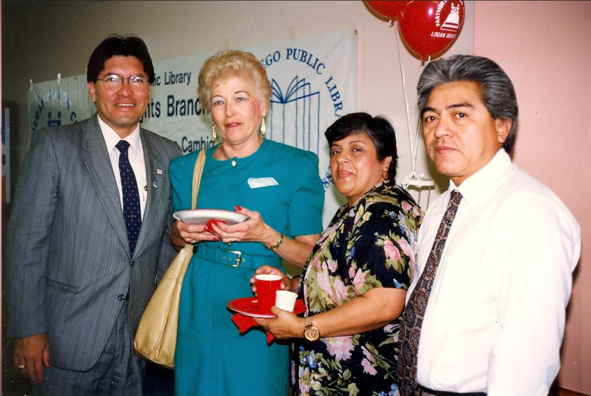 SDPublicLibrary's tweet photo. 30: It's a shoutout for #LoganHeightsLibrary longtime Friends member, Jose Moreno: Thank you for decades (since 1982!) of support with the Logan Heights Friends, including your trip to Sacramento in 1989 to bring home a $106k grant! #FriendsTop40 #MySDPL https://t.co/HVMRKKeGQO