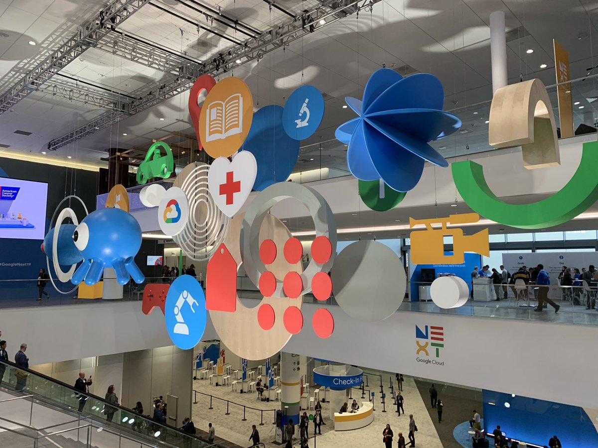 CloudReider's tweet photo. Google Next 2019! #GoogleNext19 looking forward to a great week ahead! https://t.co/BD4sX4gySF