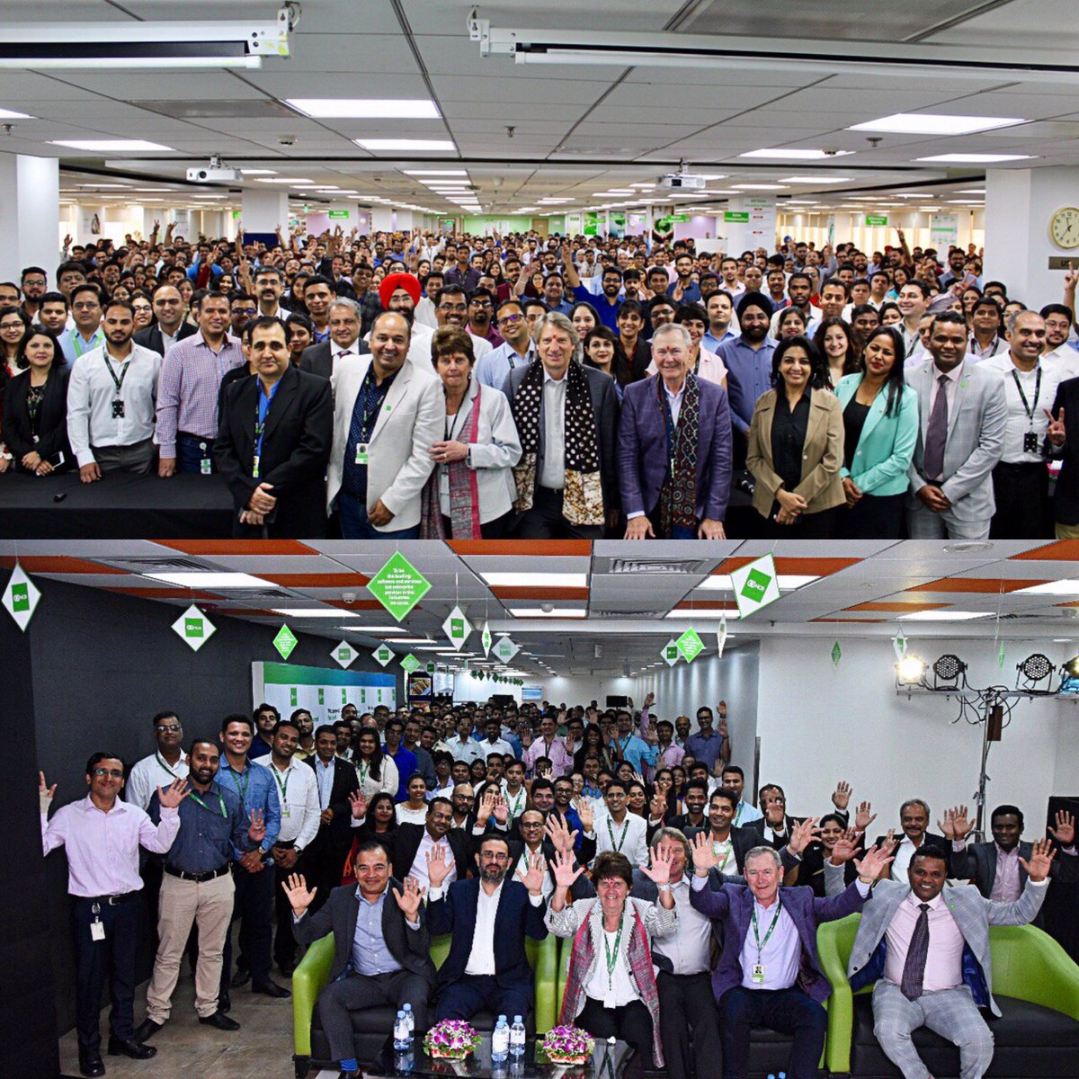 Continuing our tour of @NCRCorporation offices this week, we’re now in India. While we’re here, we have the opportunity to see four of our largest offices around the world. First stops: Gurgaon Delhi and Mumbai! #NCRLife