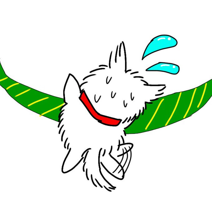 首輪付き獣のtwitterイラスト検索結果 古い順
