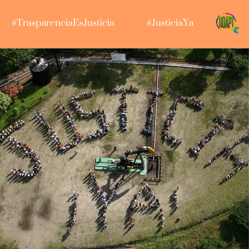 udapt_oficial's tweet photo. #UDAPT exige claridad sobre la respuesta de supuesta reparación del Gobierno  ecuatoriano de los daños  #ambientales causados por #Chevron. Leer nuestro comunicado aquí 👉 https://t.co/DzszDN3F9w 
#TrasparenciaEsJusticia #JusticiaYa https://t.co/hPfTV6Z0dd
