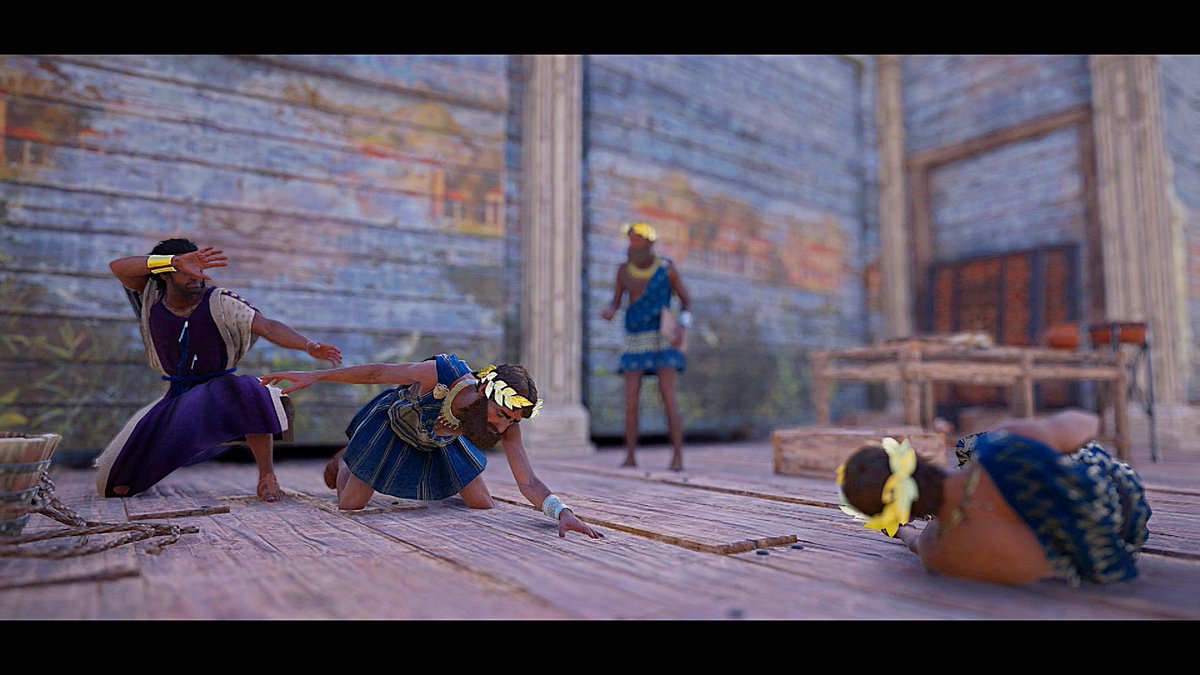 MisthosLiving's tweet image. L:Argolis
A maskless tragodia in one scene...
and what looks to be a bored patron. 🤷‍♀️

#VirtualPeopleof Greece #VirtualActors #VirtualPlay

#AssassinsCreedOdyssey 
#ACPhotoMode #AssassinsCreed
#Ps4Share #ACFinest #VGPUnite #VirtualPhotography
#kassandra #Tragedy