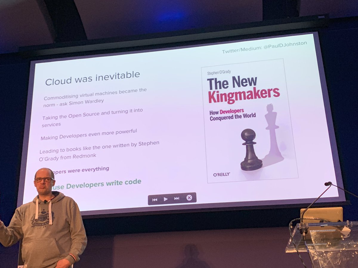 simalexan's tweet photo. @PaulDJohnston is killing it at #ServerlessDaysATL https://t.co/a56xgxzADx