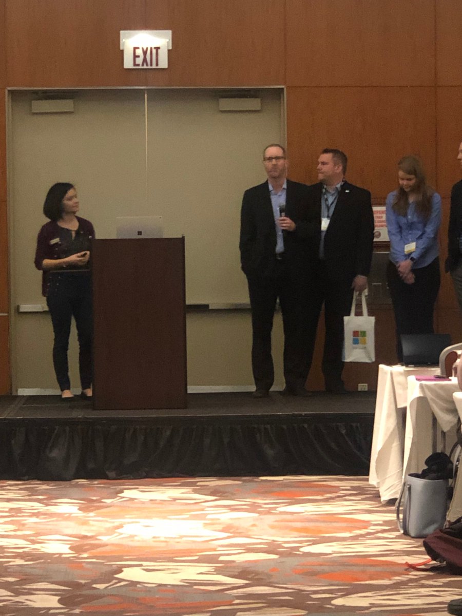 MetricInsights's tweet photo. Our very own Louis Bedard getting ready to discuss #PushIntelligence at #PowerPlatformWT in Chicago! If you're there drop by the Metric Insights booth and say hi! https://t.co/Qg9dWMBqRW