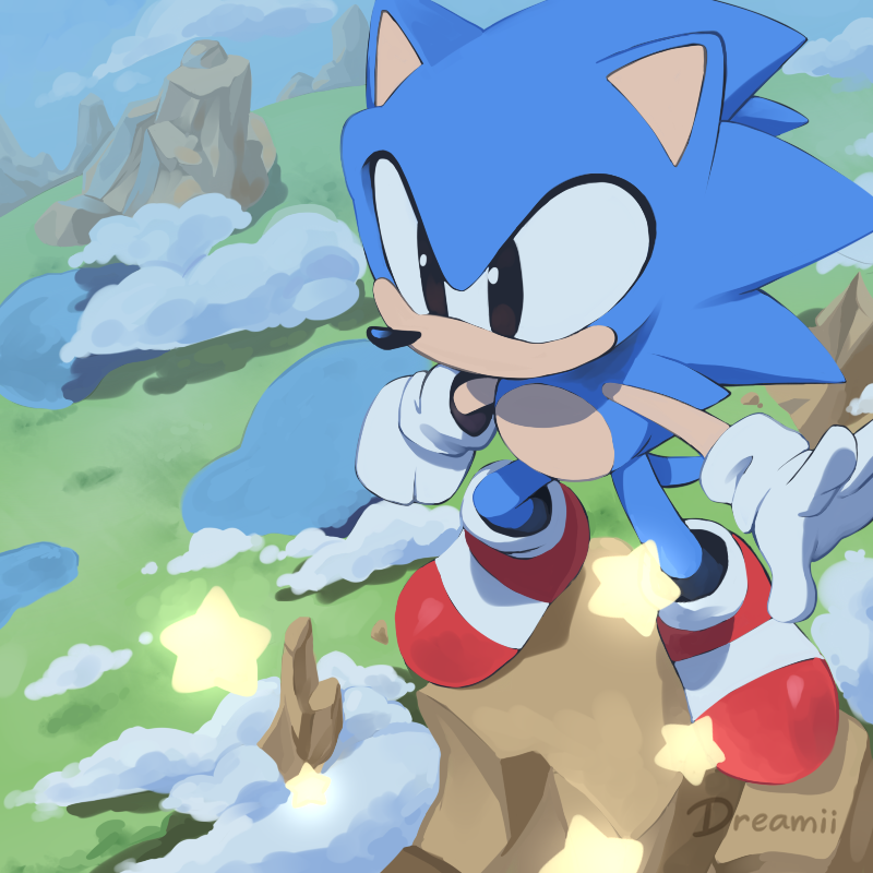 dreamiidraws's tweet photo. toot toot sonic warrior 🌈 #sonic #soniccd https://t.co/iZHefllQtI