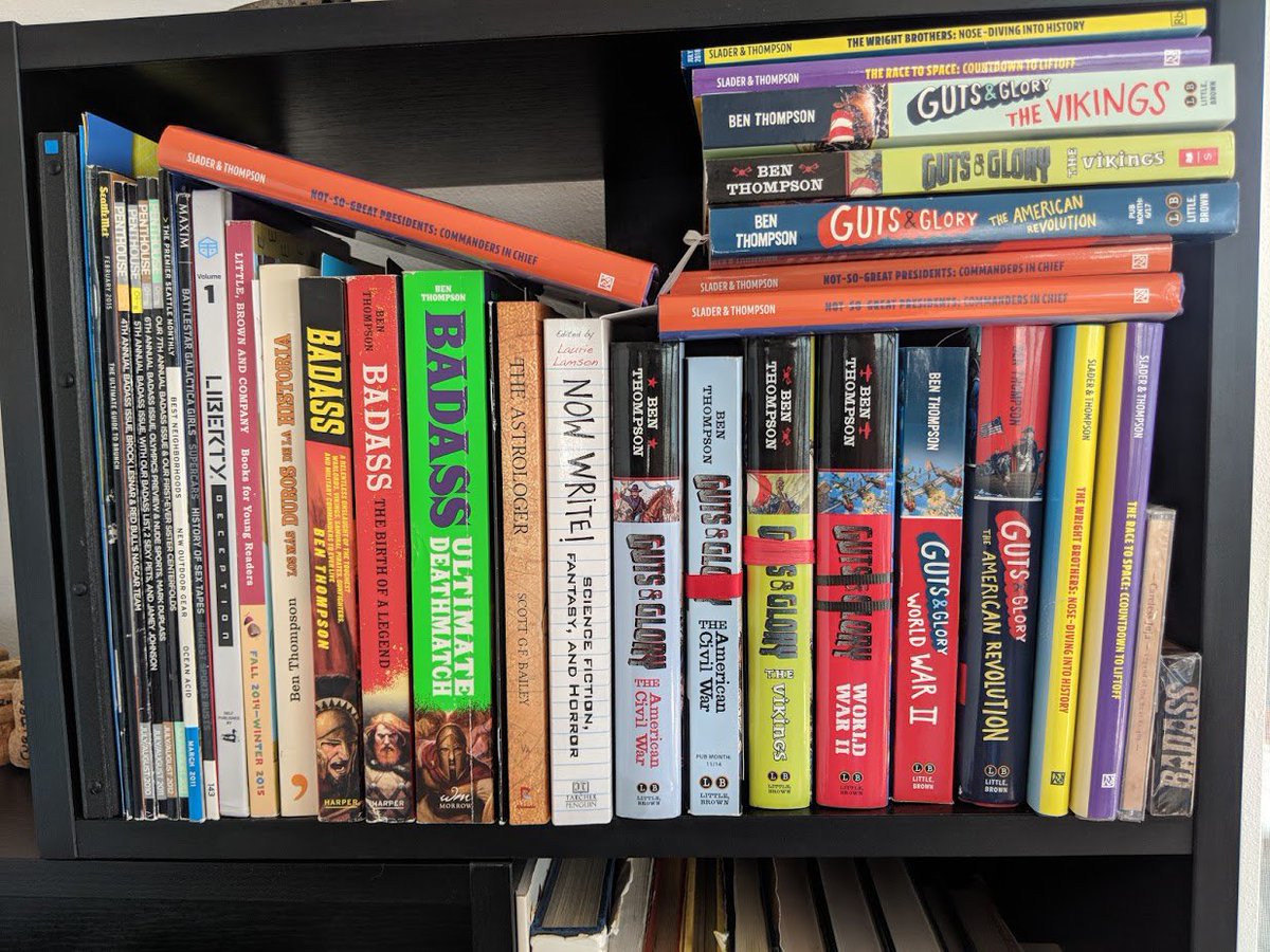 Today is the 15-year anniversary of Badass of the Week... 13 books, 14  magazine articles, 12 TV appearances, 200,000 copies sold and just over  100 million pageviews spanning a decade and a half... thank you all so much for all of your support!