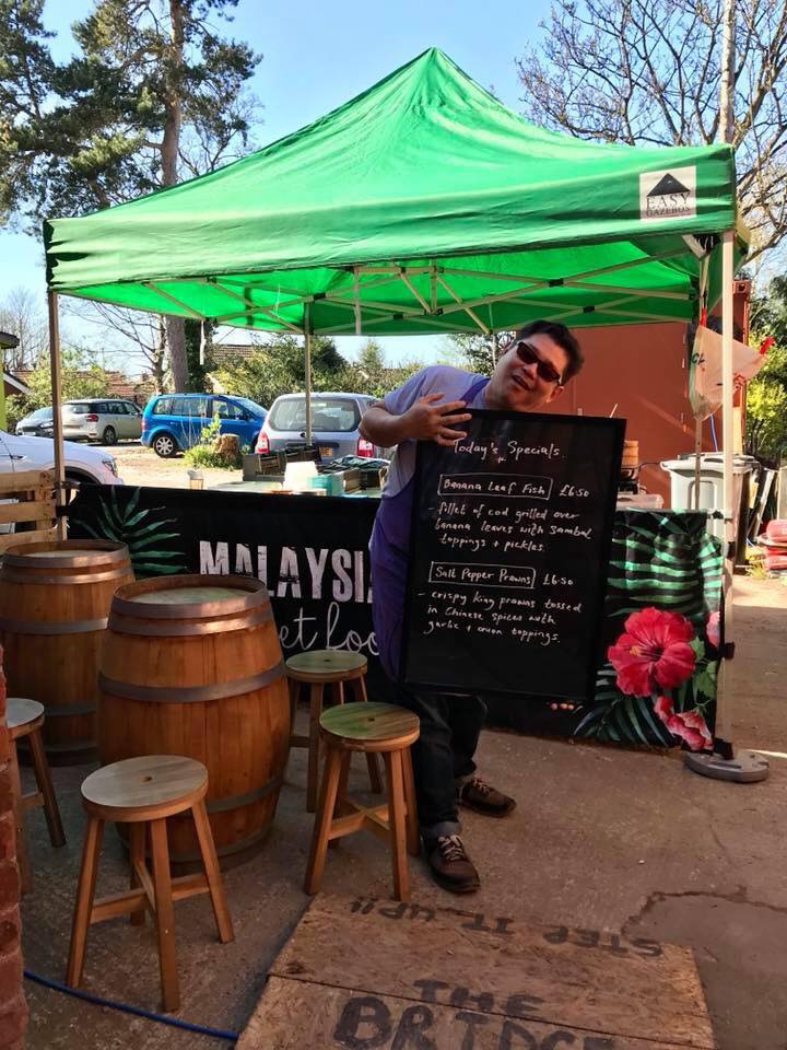 Weekend #streetfood menus... 
<a href="/somtamstreet/">Somtam Street Food</a> Thai pad thai, red curry or duck wraps! Fri 5-8.30 
<a href="/NasiLemak_MCR/">Malay Street Food</a> Malay special Charsui rice and veg with sticky hoisin pork. Sat 12-8.30
@levantstfood lamb kofta, falafel wrap, cauliflower fritters and much much more! Sun 12-8.30