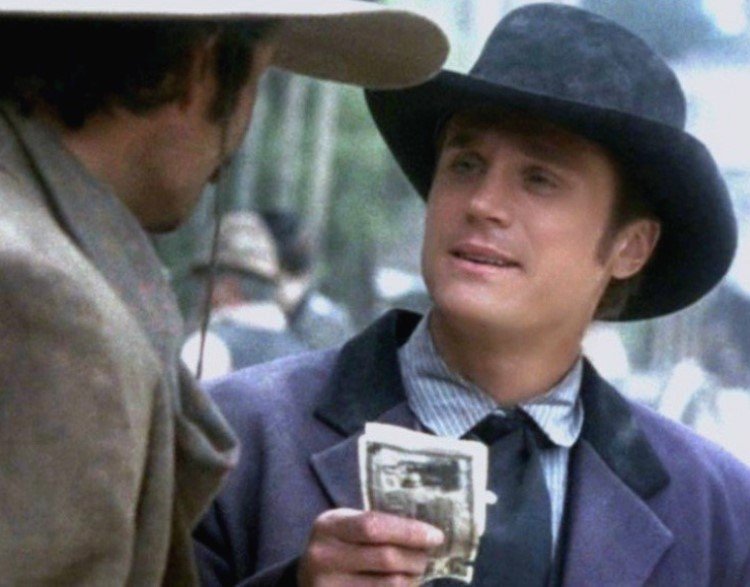 Magnificent7TV's tweet photo. Ezra: Your ignominy was an unfortunate byproduct of a most gainful venture. I am, however, prepared to share the wealth in this case.
Buck: All of it. All of it!
Ezra: It's not your greed that offends me. It's your ingratitude.

Episode: Penance
@AnthonyStarke #MagnificentSevenTV https://t.co/yksesF56yl