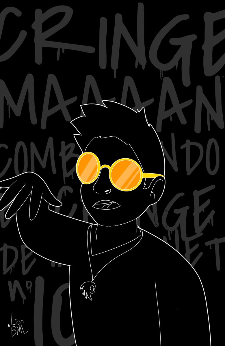 bielmoreeeno's tweet photo. Dibujo para #eldemente quiero decir #cringeman xd #cringeman10 https://t.co/jH0O8bFGR2