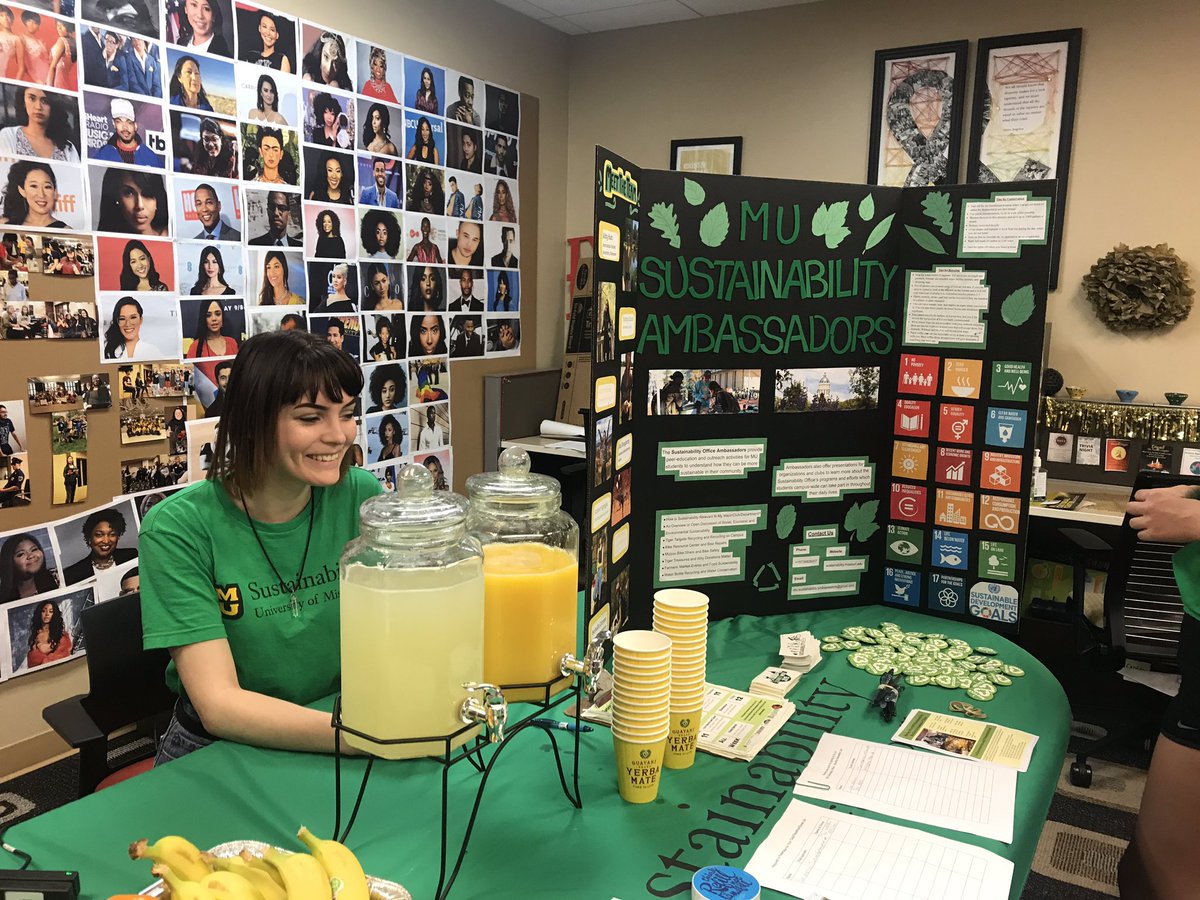 Twenty minutes till the Sustainability Ambassador Lunch n’ Learn! Meet us in the Multicultural Center until 2!