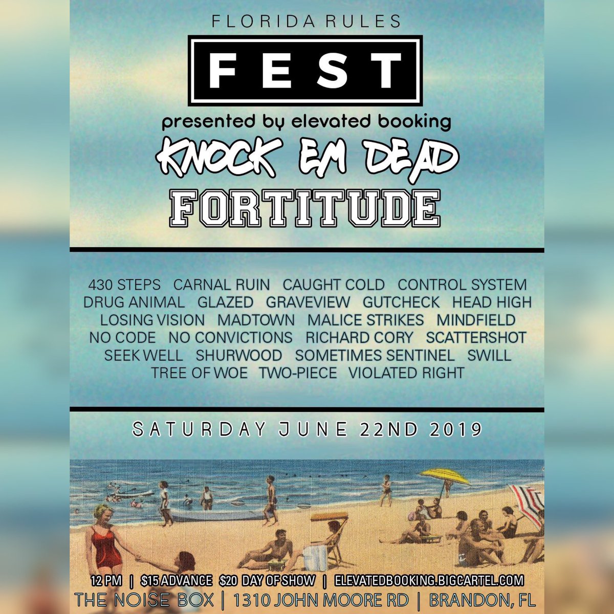 CaughtCold's tweet photo. FL RULES FEST JUNE 22nd

Over 20+ amazing FL bands all in one day

Do NOT sleep on this show 🏝 https://t.co/puHhSUqHe2