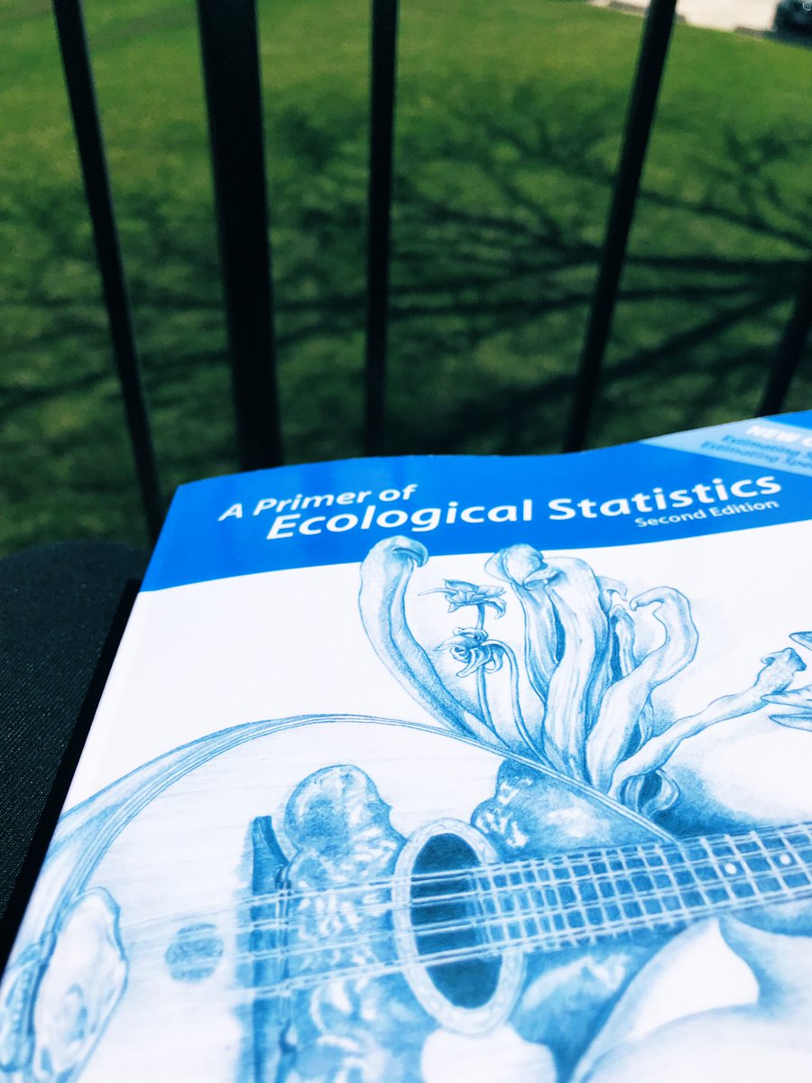 JessicaVaclav's tweet photo. Working on my stats for my thesis on this beautiful spring day #Statistics #thesiswork #itsfinallyspring #mybrainhurts https://t.co/t6PAlxcKx5