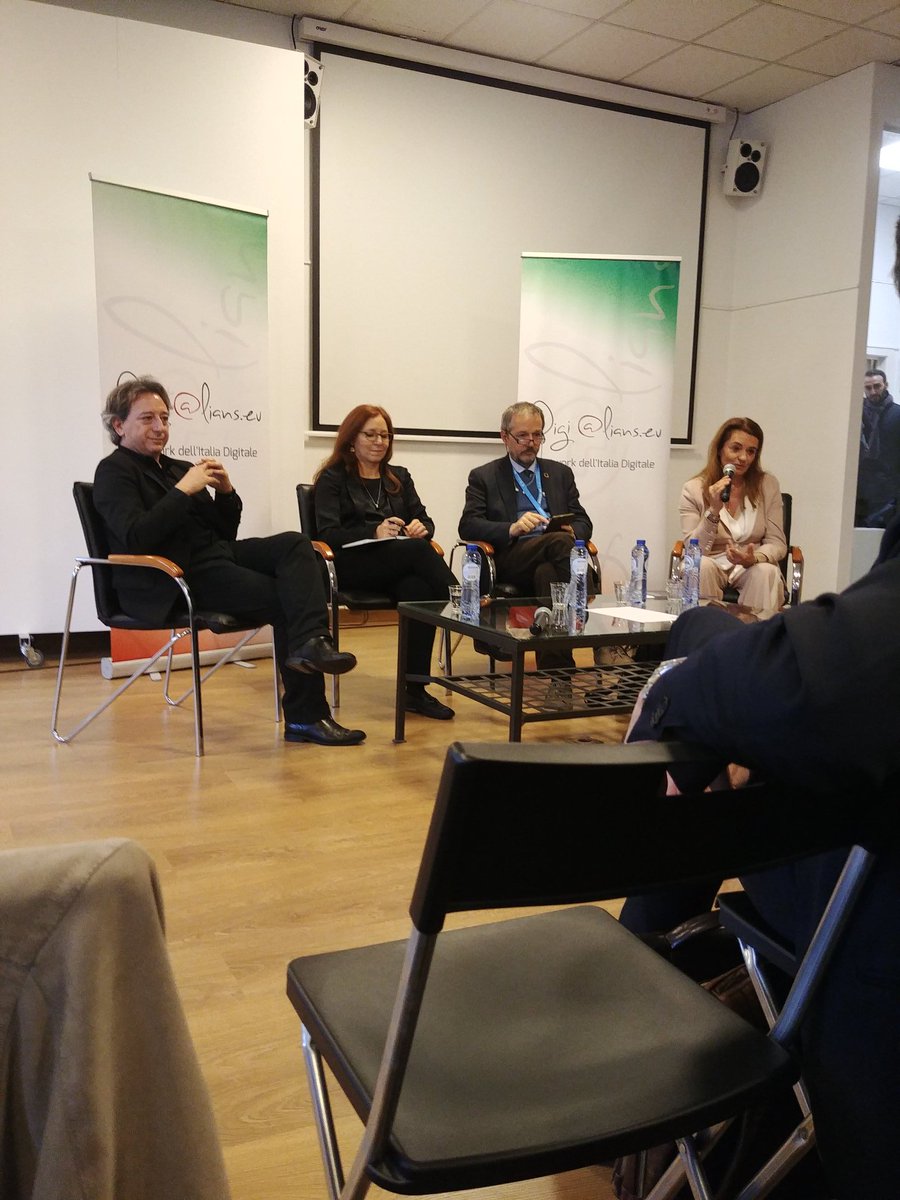 gccaratti's tweet photo. Presentation of ethical guidelines for artificial intelligence for developers adopted today by Commission's high level group todays https://t.co/V0tSDGftVc