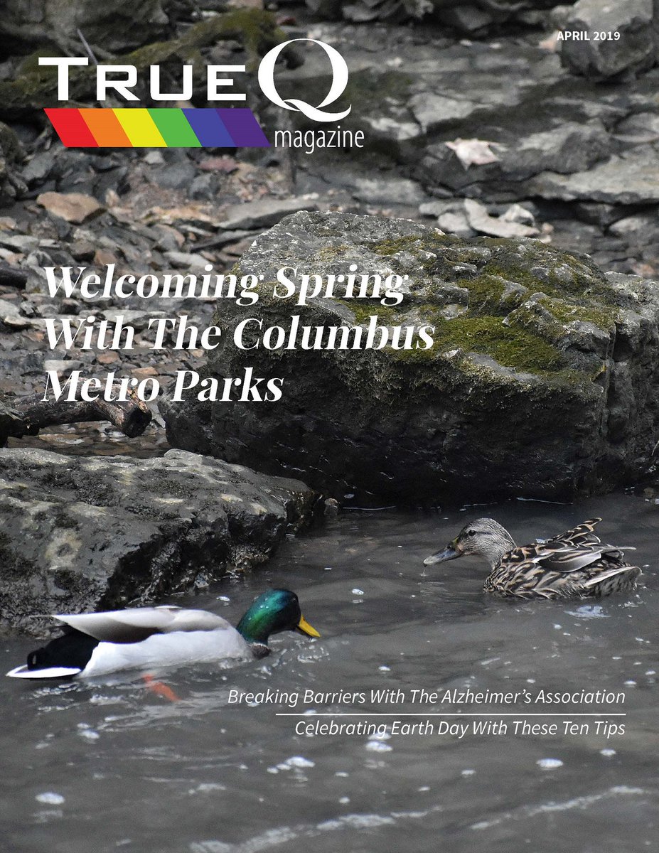 TrueMedia_OH's tweet photo. The April issue of TRUE Q MAGAZINE is out now! This month, we're honoring our planet and celebrating Earth Day on April 22. 🌳🌈
Check it out at https://t.co/OG609S5xfr.
.
.
.
#onetruevoice #trueqmagazine #lgbtvoices #lgbtmagazine #lgbtreads #earthday #earthday2019 #spring https://t.co/XpX4EZxiUp