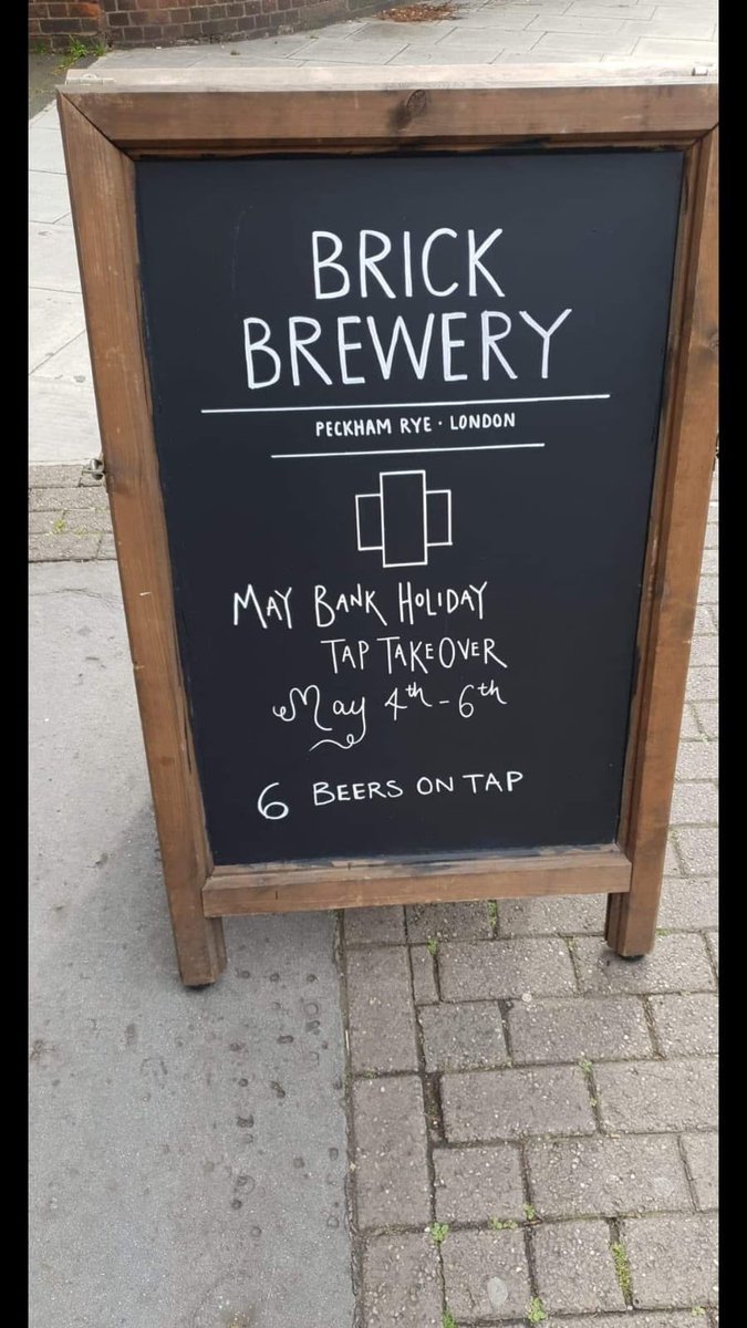 May Bank Holiday weekend preparations are already in motion - join us <a href="/WhiteHorseSW6/">White Horse SW6</a> for a Tap Takeover - we are still debating what we will bring but we reckon there will be a couple of brand new specials in the mix! #parsonsgreen #maybankholiday #craftbeer