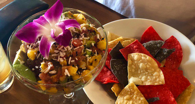 VisitLakeHavasu's tweet photo. Great food and cocktails all weekend! Blue Chair's Cucumber Nachos, Javelina's Tie Dye Margarita and Jersey's Jenn Jenn Burger. Hands down the Jenn Jenn burger was the BEST! #lakehavasu #jennjennburger #tiedyemargarita#cucumbernachos #destinationhavasu https://t.co/zPbxBwI8KU