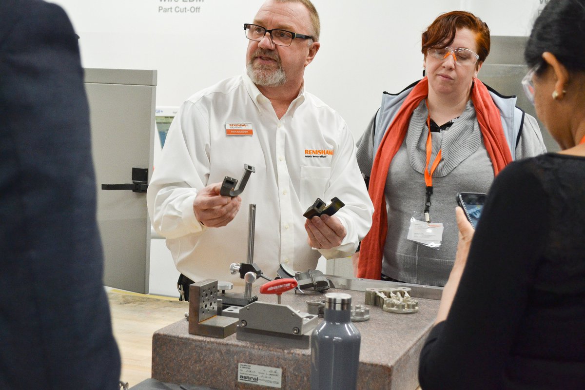 RenishawAM's tweet photo. Thank you to everyone who visited our stand at #AMUG2019 in Chicago USA.
If you missed us or want to find out more information on Renishaw's multi-laser, productive AM system, please visit: https://t.co/VCBCkL6oBn
#AdditiveManufacturing #3DPrinting #ProductivitywithoutCompromise https://t.co/Jxkhl989l2