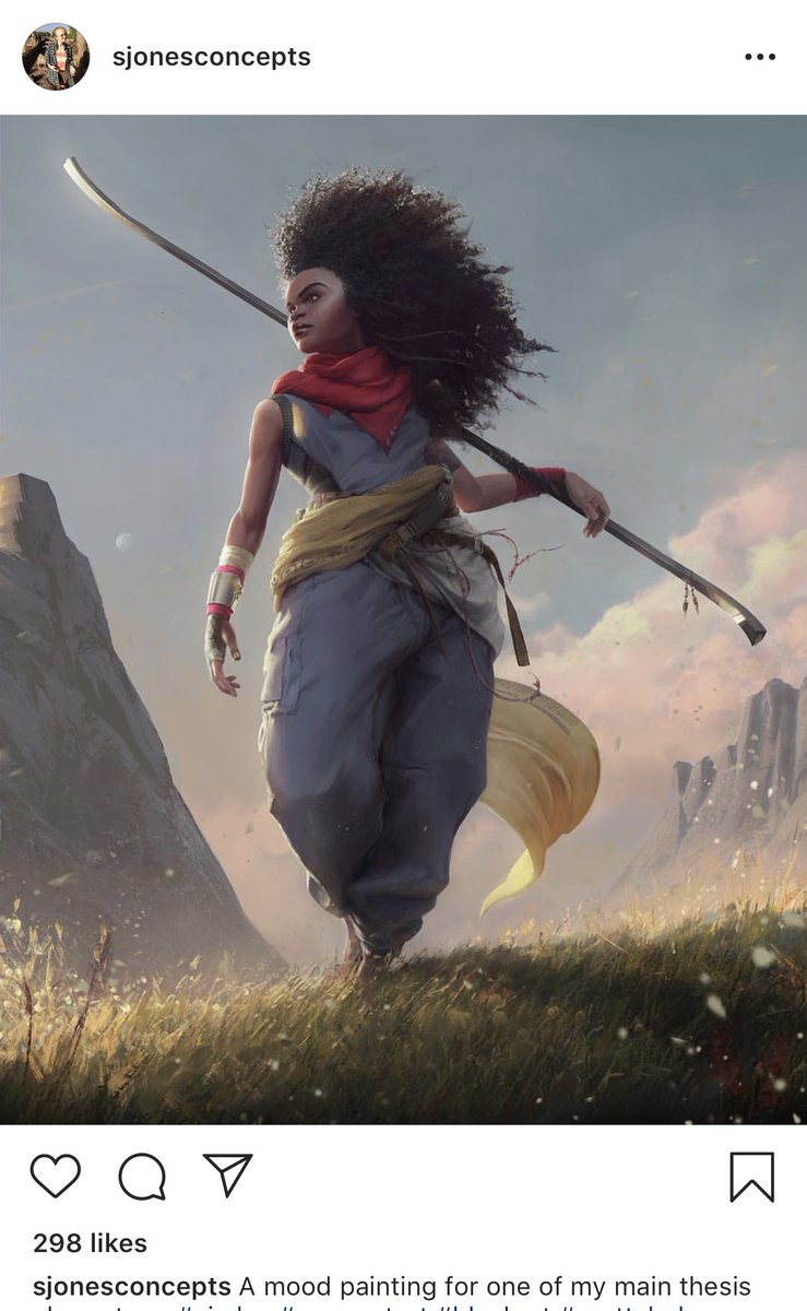 tomi_adeyemi's tweet image. too much love to fit into 280 characters!

TLDR
- I LOVE YOU GUYS
- please give a massive shoutout to @sjonesconcepts who basically broke her arm to get this done so quickly &amp;amp; created her own paintbrushes to make zélie’s 4C hair
- &amp;amp; to @mallorygrigg who jumped in &amp;amp; got 🙌🏿 done!!